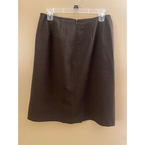 Eddie Bauer Women’s Wool Blend Midi Stretch Skirt 10 - Picture 4 of 5